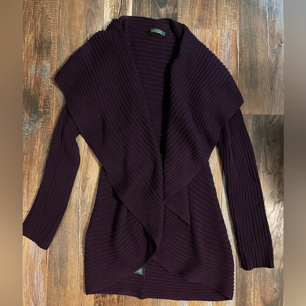 Lauren by Ralph Lauren… Open cardigan sweater